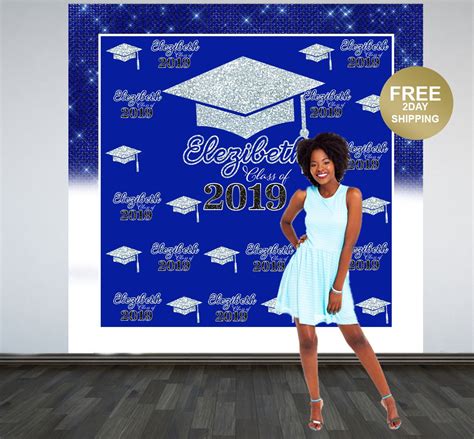 Graduation Photo Backdrop Personalized Photo Backdrop Class Of 2023