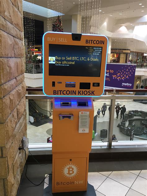 Bitcoin Kiosk At Clackamas Town Center Oregon Rcryptocurrency