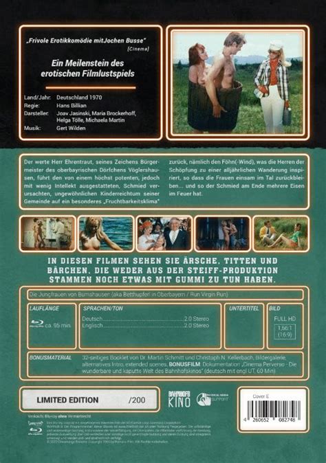 Die Jungfrauen Von Bumshausen Cover E Mediabook Blu Ray Dvd Limited 200 Edition