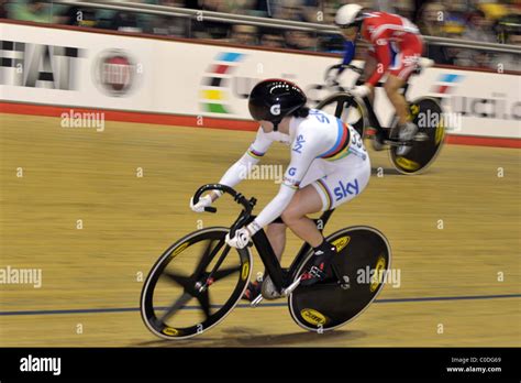 Track Cycling Womens Sprint Uci Track World Cup Manchester Velodrome