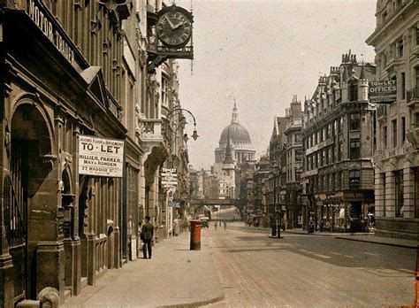 Fleet Street In 1924 Old London London History London Photos