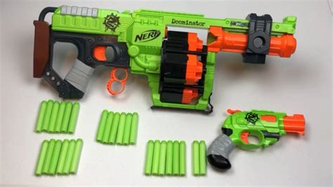 Nerf Zombie Strike Doominator Toy Guns Blasters For Kids Youtube