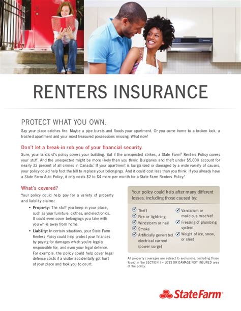 The coverage for civil liability may provide financial protection should you be sued for accidently injuring someone or damaging someone else's property. Renters Insurance Oakville