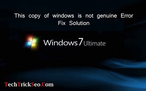 Windows 7 Build 7601 Not Genuine Permanent Fix Expertlasopa