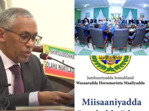 She spoke for 2 hours and 41 minutes. Taiwan Ally Somaliland Submits 2021 Budget; Mental Health ...