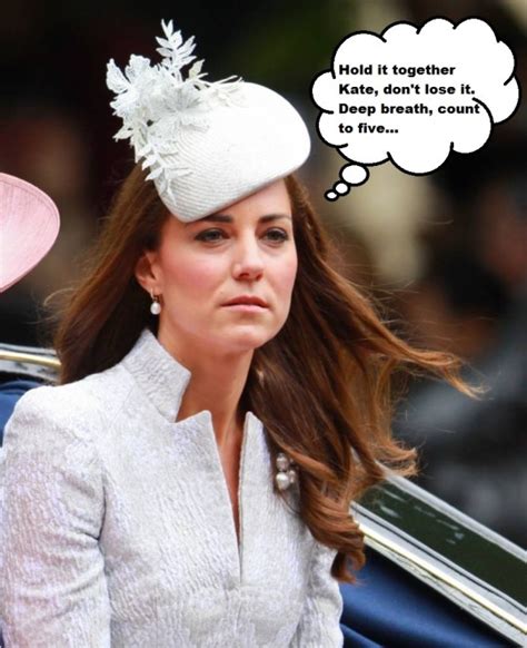 Duchess Of Cambridge Looking Glum At Trooping Of The Colour Parade