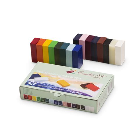 A wide range of possibilities exist within the encaustic arts and it would be both limiting and misleading to state any particular formulation as the encaustic paint. Assortiment 16 blocs de cire Encaustic Art Mercurius vente ...