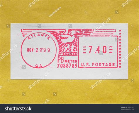 Metered Postage Stock Photos Images Photography Shutterstock