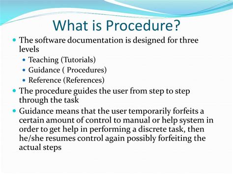 Ppt Writing To Guide Procedures Powerpoint Presentation Free