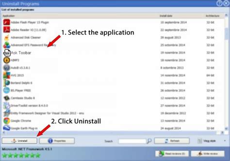 Ask Toolbar Version By How To Uninstall It