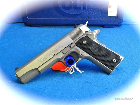 Colt 1911 Government Model Series 80 Stainless Steel New For Sale