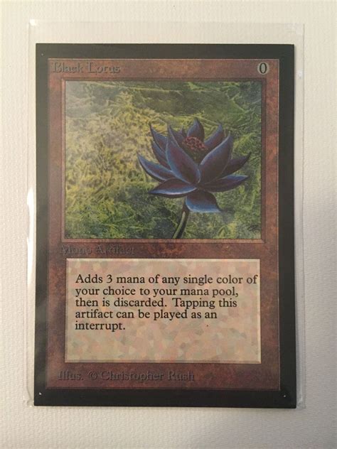 This incredibly powerful card is the most expensive and iconic magic card in existence. Black Lotus / Collector's Edition / Magic The Gathering MTG Card | Magic the gathering, The ...