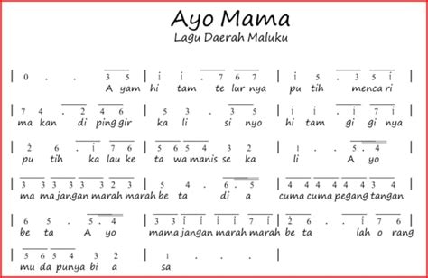 15 Lagu Daerah Maluku Terpopuler Lengkap Dengan Liriknya