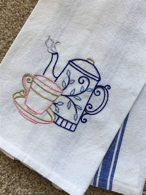 3 Free Machine Embroidery Designs For Kitchen Towels 49 Rules