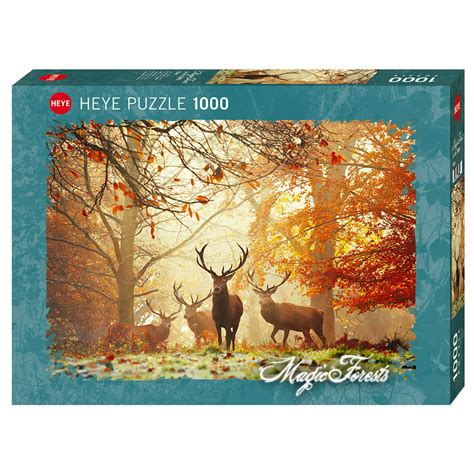 Heye Stags 1000 Piece Animals And Wildlife Jigsaw Puzzle