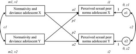 the actor partner interdependence model apim for perceived sexual download scientific diagram