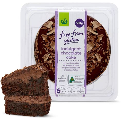 Woolworths Free From Gluten Chocolate Cake G Woolworths