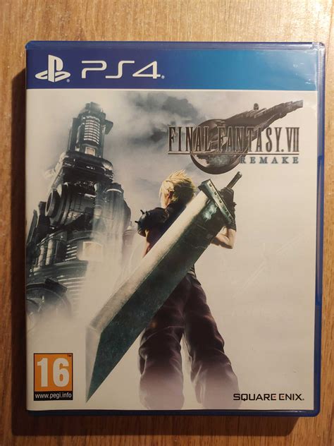 Final Fantasy 7 Remake Ps4 Warszawa Bemowo • Olxpl