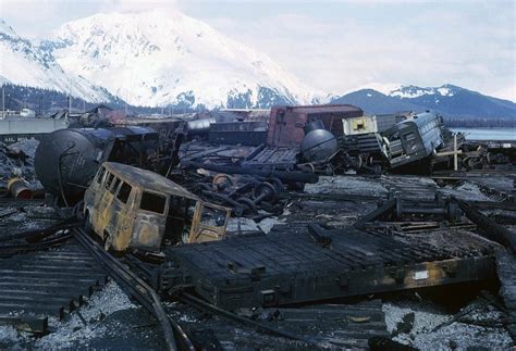 Alaskas Good Friday Earthquake In Shocking Images 1964 Rare