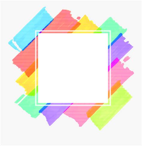 Abstract Colorful Frame Free Vector
