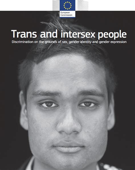 Trans And Intersex People Discrimination On The Grounds Of Sex Gender Identity And Gender