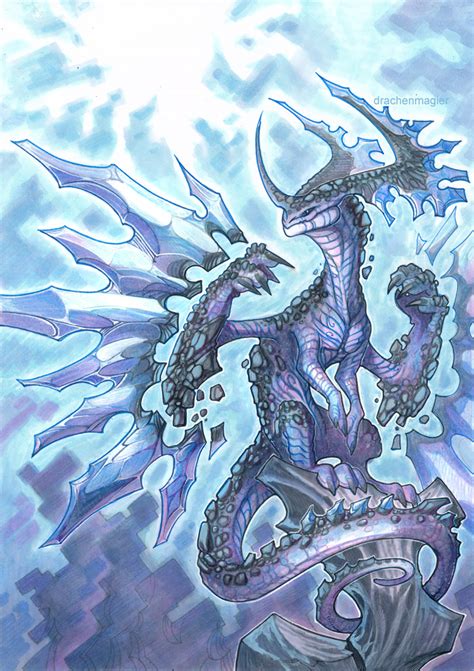 Crystal Dragon By Drachenmagier On Deviantart