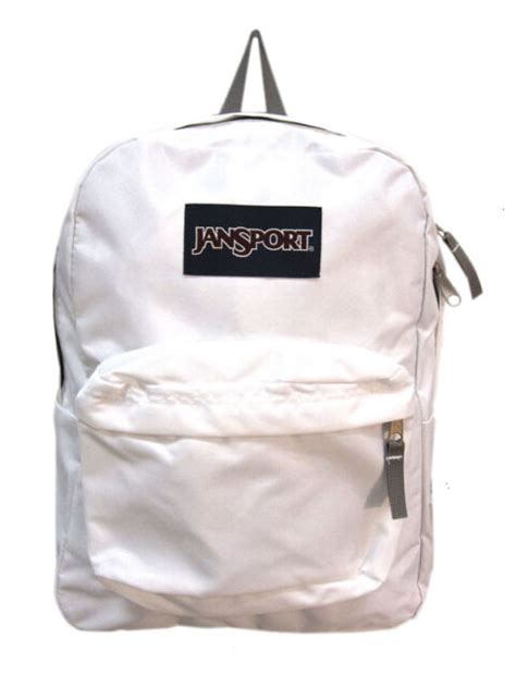 Jansport Superbreak 25l Backpacks White For Sale Online Ebay