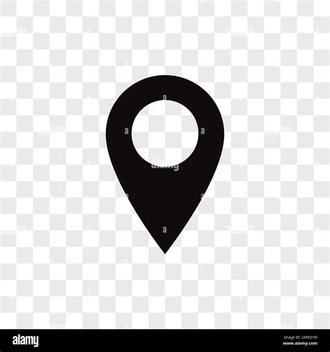 Location Vector Icon Map Pin Symbol In Modern Design Style For Web