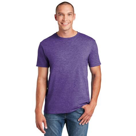 Gildan 64000 Softstyle T Shirt Heather Purple