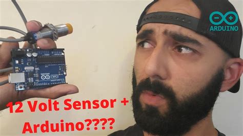 How To Use A 12 Volt Proximity Sensor With An Arduino Youtube