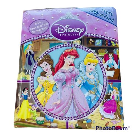 Disney Princess First Look And Find Activity Book Childrens Reading
