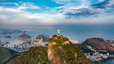 Download 3840x2160 Cliffs Of Rio De Janeiro Aerial View City 4k