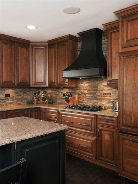 If you want to take your vibrant stacked stone backsplash to the next level, couple this look with crisp white counters and cabinets. 29 Cool Stone And Rock Kitchen Backsplashes That Wow ...