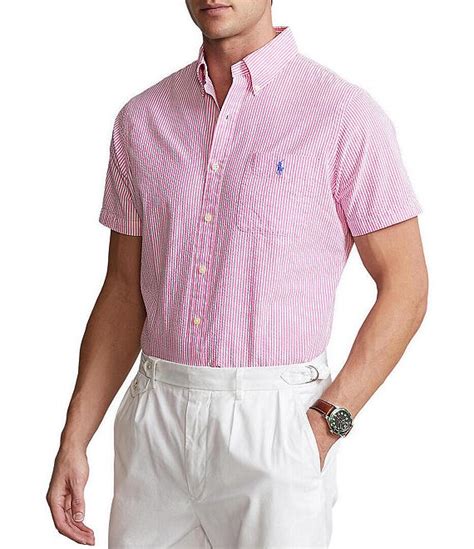 Polo Ralph Lauren Rl Prepster Classic Fit Seersucker Short Sleeve Woven Shirt Dillards