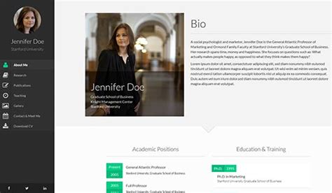 02.10.2017 · professional employee profile template word format is extremely valuable when you need to set up a profile of any of your representatives on your pc. 54 Best Best HTML Resume CV VCard Templates Free & Premium ...