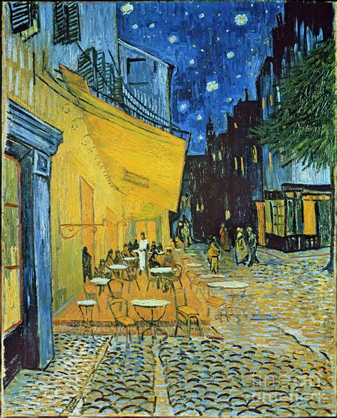 The Cafe Terrace On The Place Du Forum Painting By Vincent Van Gogh