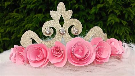 Mom You Deserve A Crown How To Make A Paper Crown Tiara Crown For