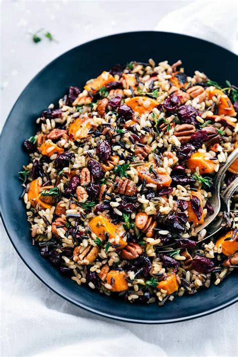 Cranberry Pecan Sweet Potato Wild Rice Pilaf Is Such An Amazing Side