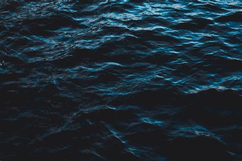 Wallpaper Sea Water Ripples Waves Dark Surface Hd Widescreen