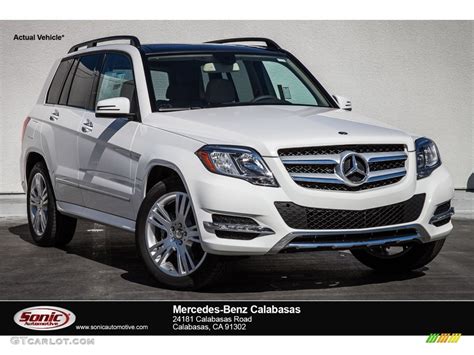 The mercedes benz glk is the german automaker s entry into the compact crossover segment and with its swept back two box body the new cuv is we joked about how our mars red glk 350 looks like a red hot roller skate with its optional oversized 20 inch alloys pushed to the far corners of its chassis. 2015 Polar White Mercedes-Benz GLK 350 4Matic #108083402 Photo #14 | GTCarLot.com - Car Color ...