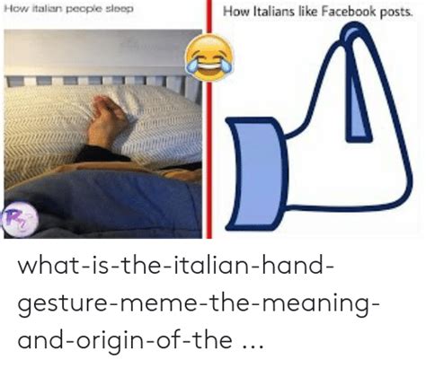 How Italian Pecple Sleep How Italians Like Facebook Posts What Is The