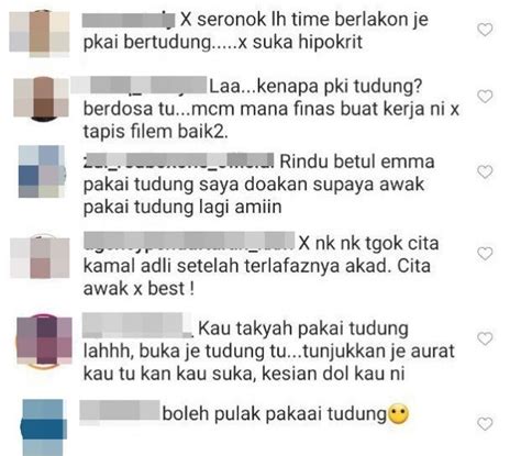 Volledige cast & crew van kerana dia manusia biasa. Emma Maembong Dikecam Bertudung Dalam Drama