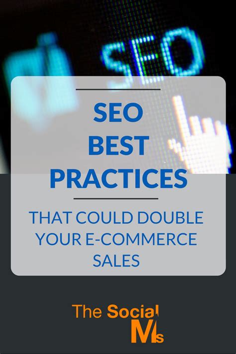 Seo Best Practices That Could Double Your E Commerce Sales