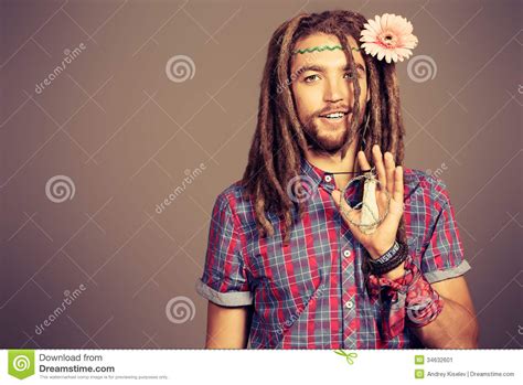 Hippie Boy Stock Image Image Of Jamaica Caucasian Nature 34632601