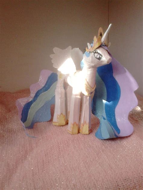 Princess Celestia Papercraft Paper Crafts Princess Celestia Candles