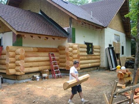 Half Log Siding Log Home Outlet