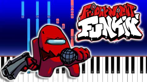 Friday Night Funkin Meltdown Vs Impostor 20 Piano Tutorial Youtube