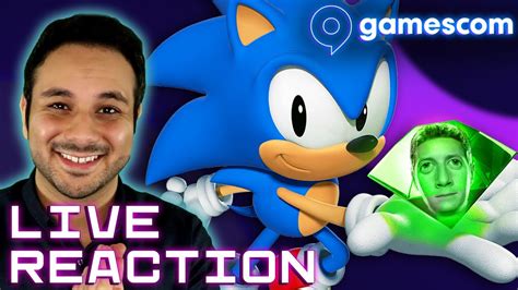New Sonic Superstars Gameplay Gamescom 2023 Live Reaction Youtube