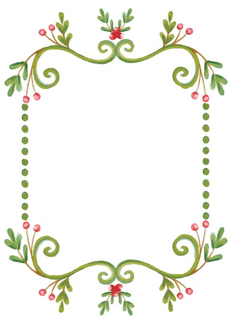 Holiday templates in word are customizable, easy to use, and simplify your holiday planning. 5 Best Images of Free Printable Christmas Border Templates ...