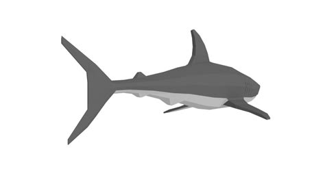 Artstation Low Poly Cartoon Shark Resources